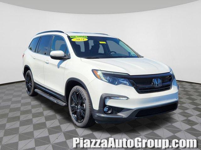 used 2021 Honda Pilot car, priced at $25,798