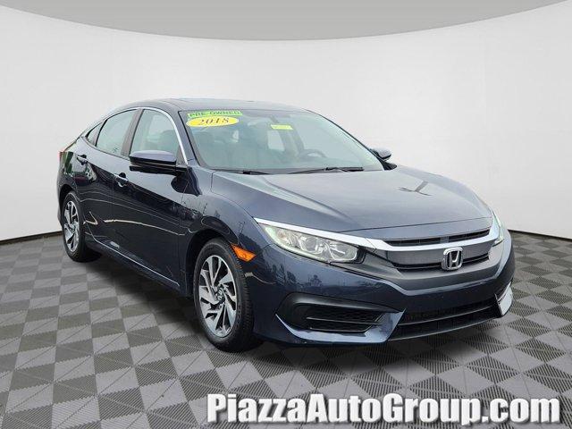 used 2018 Honda Civic car, priced at $20,498