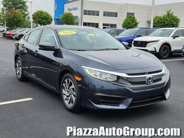 used 2018 Honda Civic car, priced at $20,498