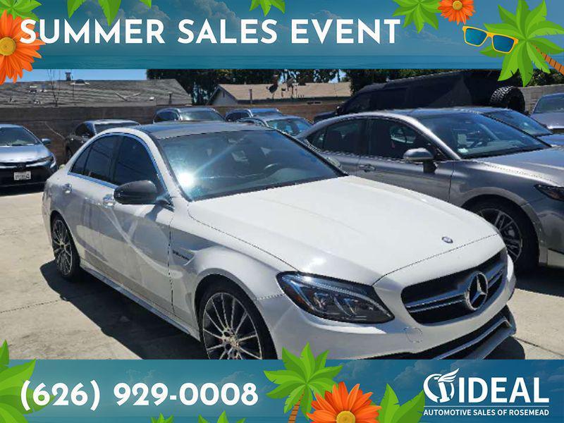 used 2015 Mercedes-Benz C-Class car, priced at $35,499