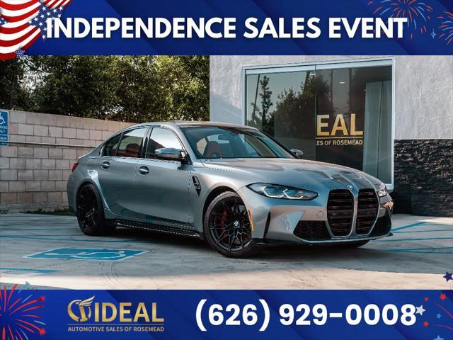 used 2024 BMW M3 car, priced at $76,599
