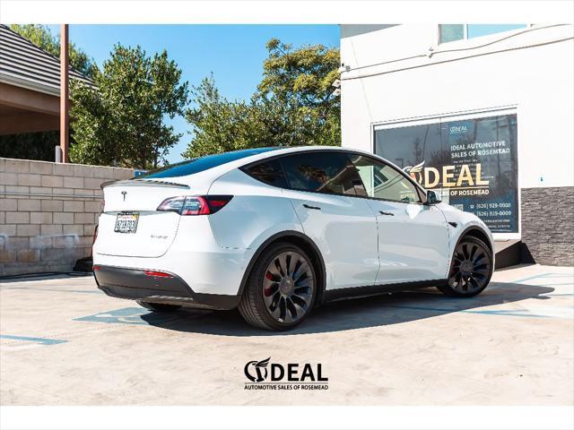 used 2022 Tesla Model Y car, priced at $38,500