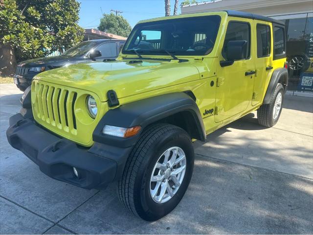 used 2023 Jeep Wrangler car, priced at $32,095