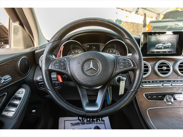 used 2017 Mercedes-Benz C-Class car, priced at $14,495