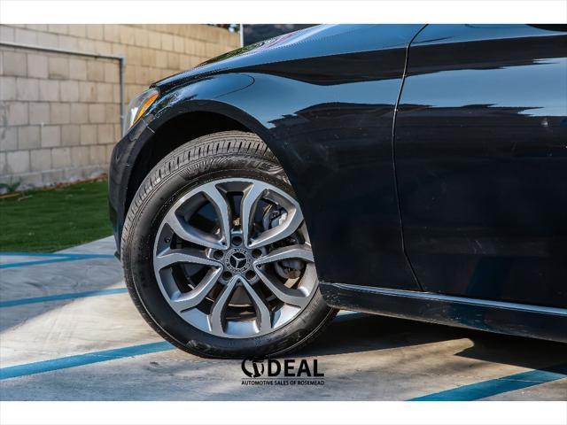 used 2017 Mercedes-Benz C-Class car, priced at $14,495