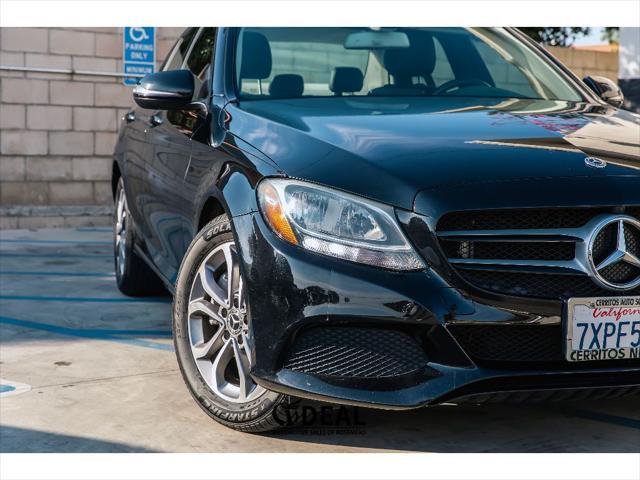 used 2017 Mercedes-Benz C-Class car, priced at $14,495