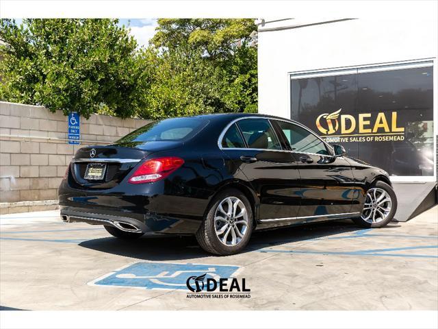 used 2018 Mercedes-Benz C-Class car, priced at $19,700