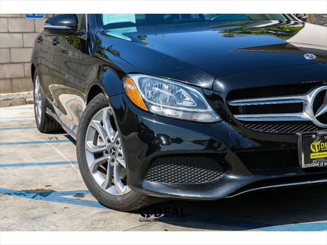 used 2018 Mercedes-Benz C-Class car, priced at $19,700