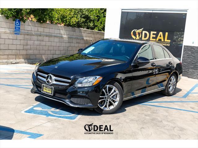 used 2018 Mercedes-Benz C-Class car, priced at $19,700