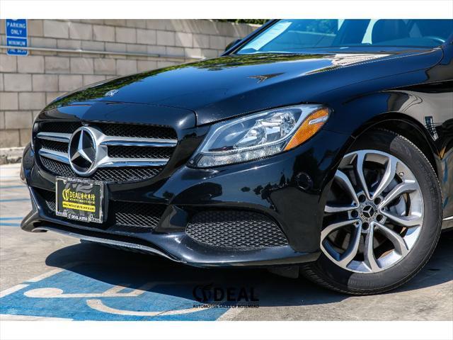 used 2018 Mercedes-Benz C-Class car, priced at $19,700