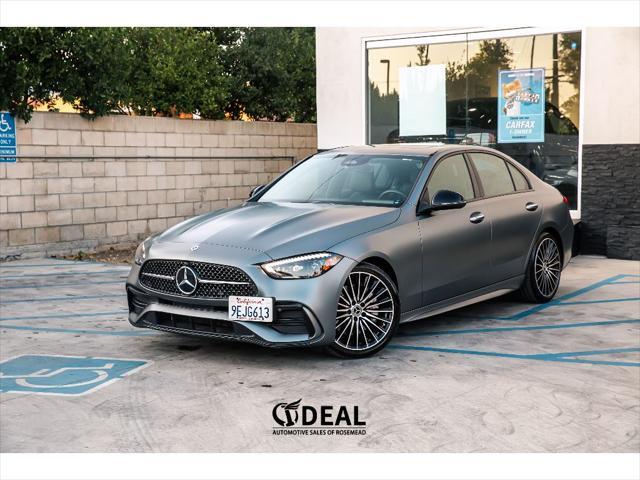 used 2023 Mercedes-Benz C-Class car, priced at $39,998