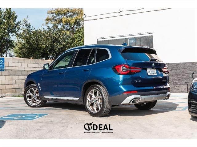 used 2022 BMW X3 car, priced at $32,499