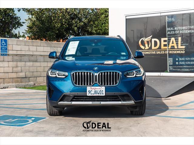 used 2022 BMW X3 car, priced at $32,499