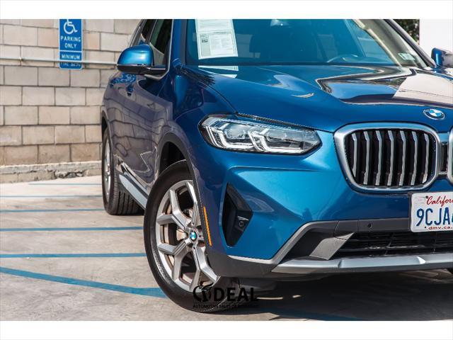 used 2022 BMW X3 car, priced at $32,499
