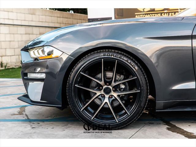 used 2019 Ford Mustang car, priced at $21,500