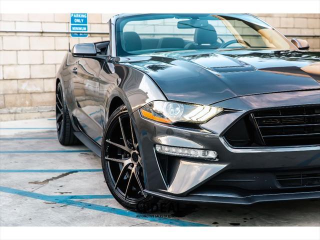 used 2019 Ford Mustang car, priced at $21,500