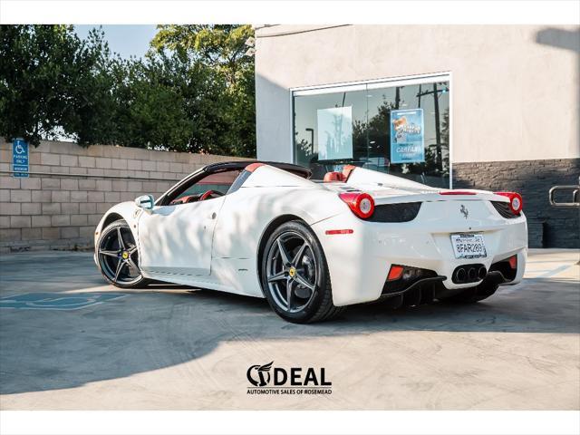 used 2014 Ferrari 458 Spider car, priced at $209,988