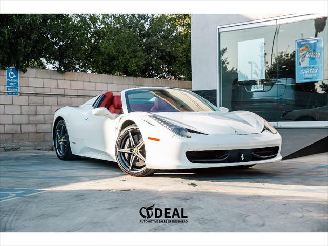 used 2014 Ferrari 458 Spider car, priced at $209,988