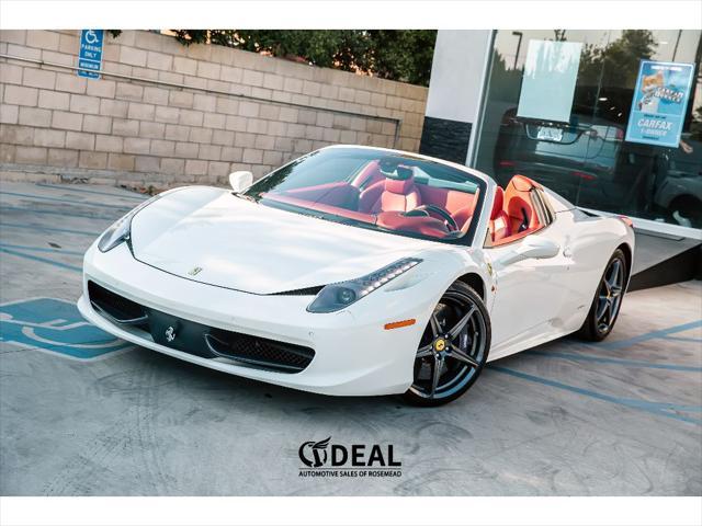 used 2014 Ferrari 458 Spider car, priced at $209,988