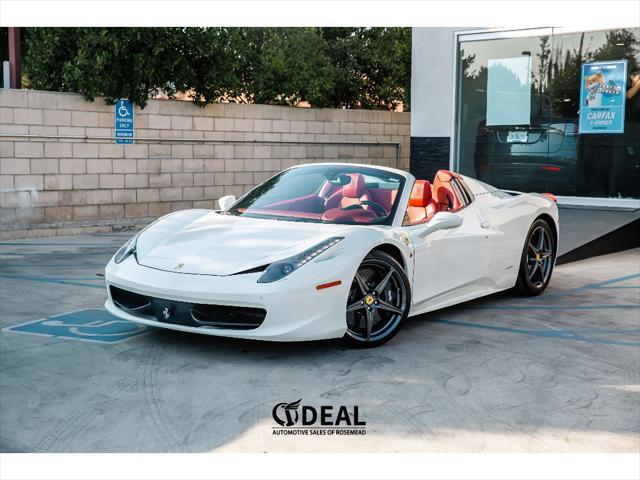 used 2014 Ferrari 458 Spider car, priced at $209,988