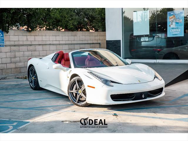 used 2014 Ferrari 458 Spider car, priced at $209,988