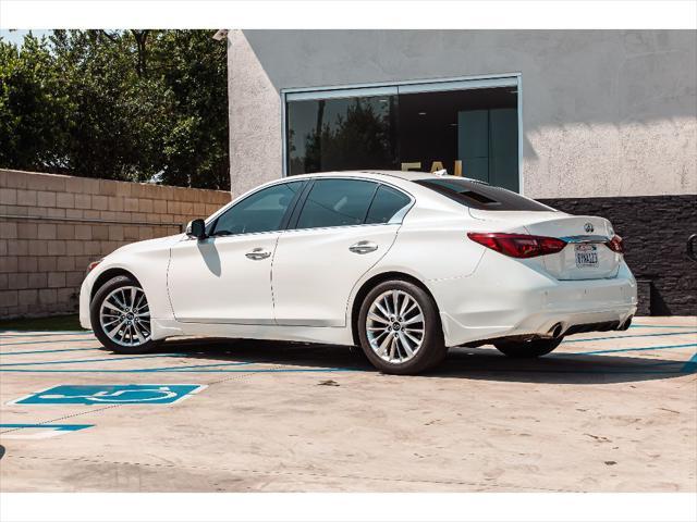 used 2021 INFINITI Q50 car, priced at $27,888