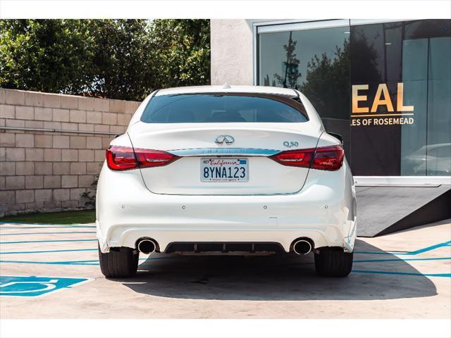 used 2021 INFINITI Q50 car, priced at $27,888