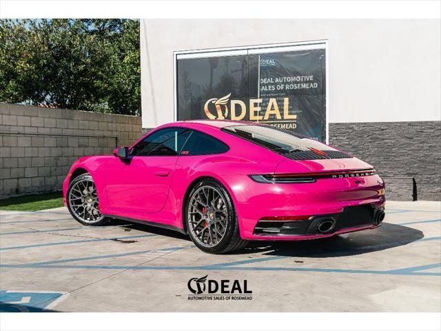 used 2021 Porsche 911 car, priced at $110,000