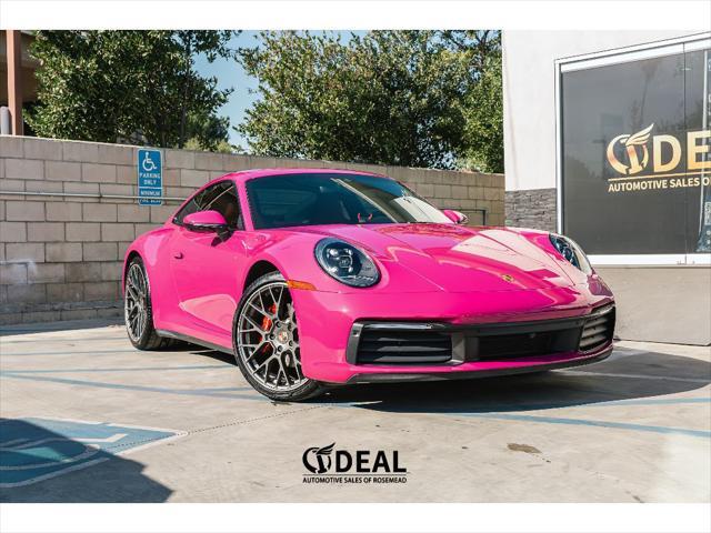 used 2021 Porsche 911 car, priced at $110,000