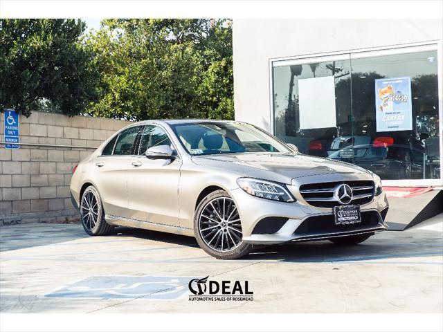 used 2020 Mercedes-Benz C-Class car, priced at $25,990