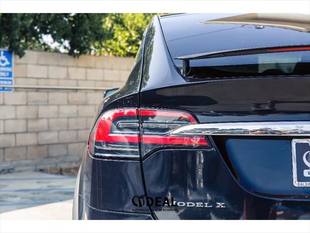 used 2018 Tesla Model X car, priced at $34,990