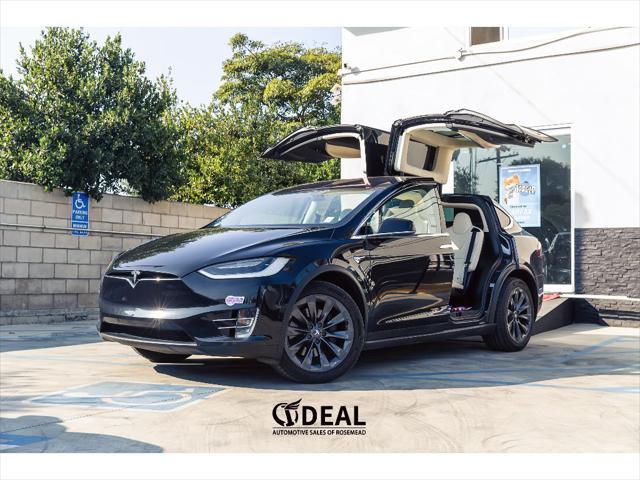 used 2018 Tesla Model X car, priced at $34,990