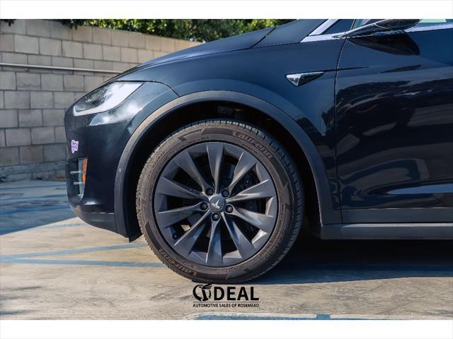 used 2018 Tesla Model X car, priced at $34,990