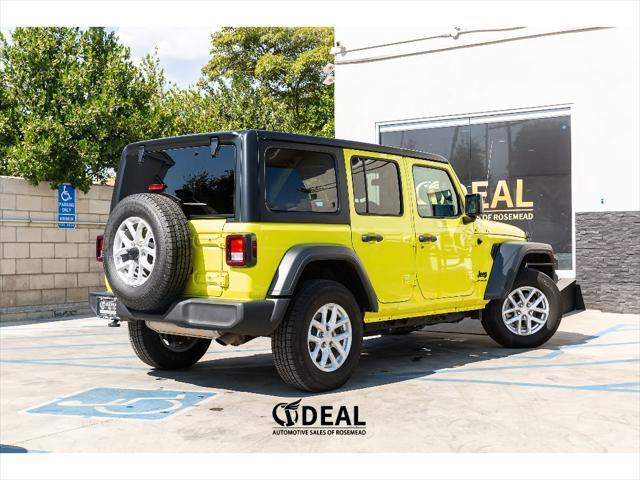 used 2023 Jeep Wrangler car, priced at $28,800