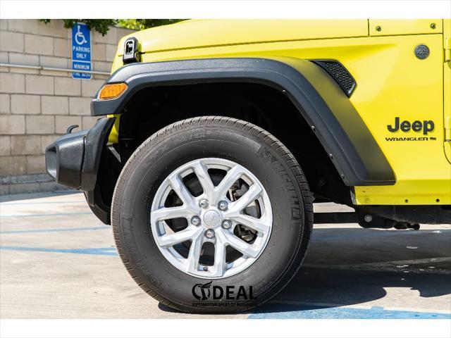 used 2023 Jeep Wrangler car, priced at $28,800