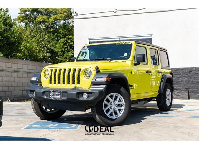 used 2023 Jeep Wrangler car, priced at $28,800