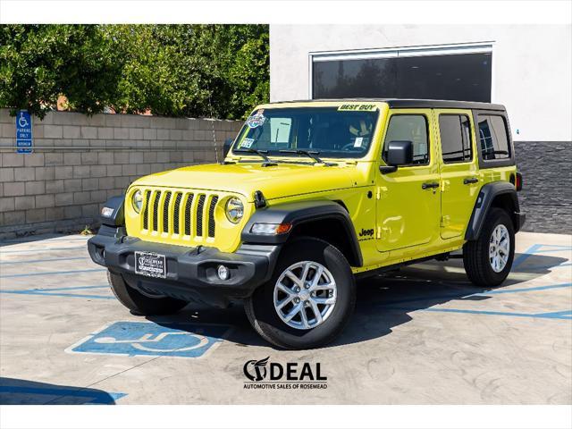 used 2023 Jeep Wrangler car, priced at $28,800