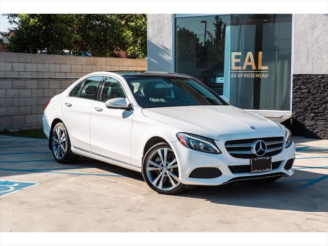 used 2015 Mercedes-Benz C-Class car, priced at $12,799