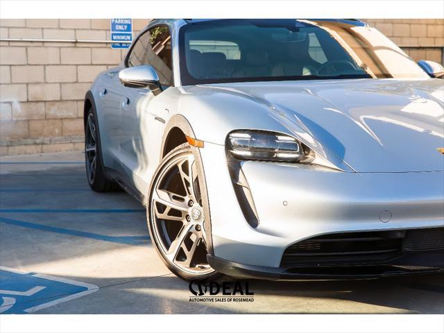 used 2021 Porsche Taycan Cross Turismo car, priced at $64,900