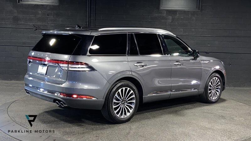 used 2022 Lincoln Aviator car, priced at $34,499