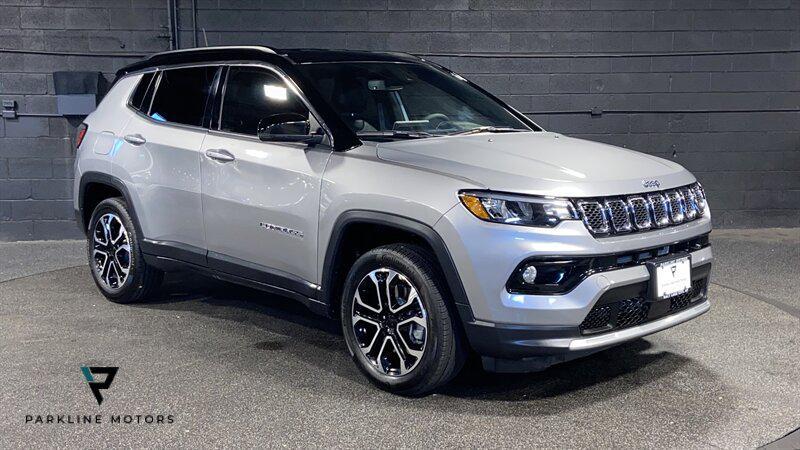 used 2023 Jeep Compass car, priced at $22,499
