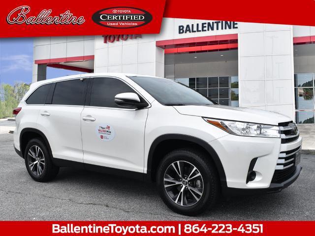 used 2019 Toyota Highlander car, priced at $21,490