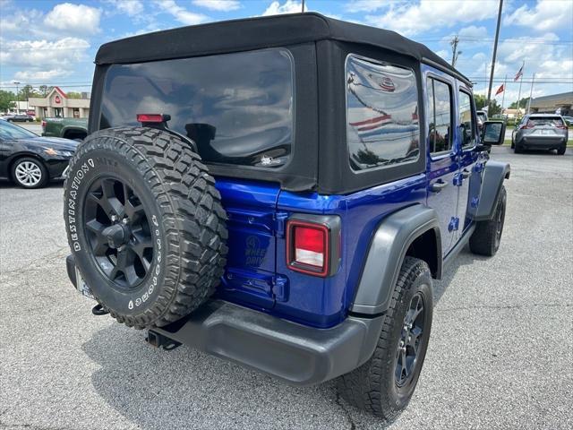 used 2020 Jeep Wrangler Unlimited car, priced at $27,980