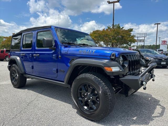used 2020 Jeep Wrangler Unlimited car, priced at $27,980