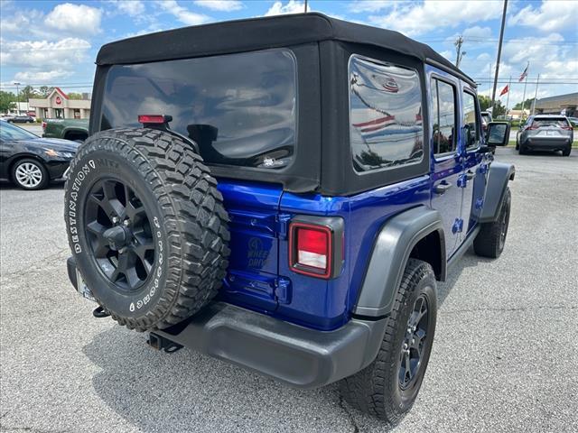 used 2020 Jeep Wrangler Unlimited car, priced at $27,980