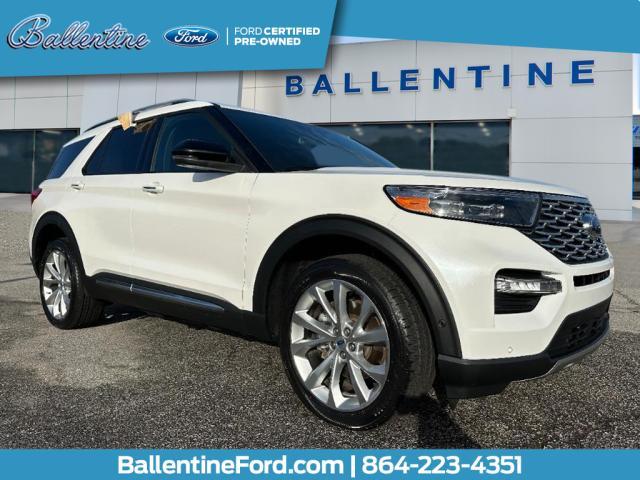 used 2022 Ford Explorer car, priced at $39,980