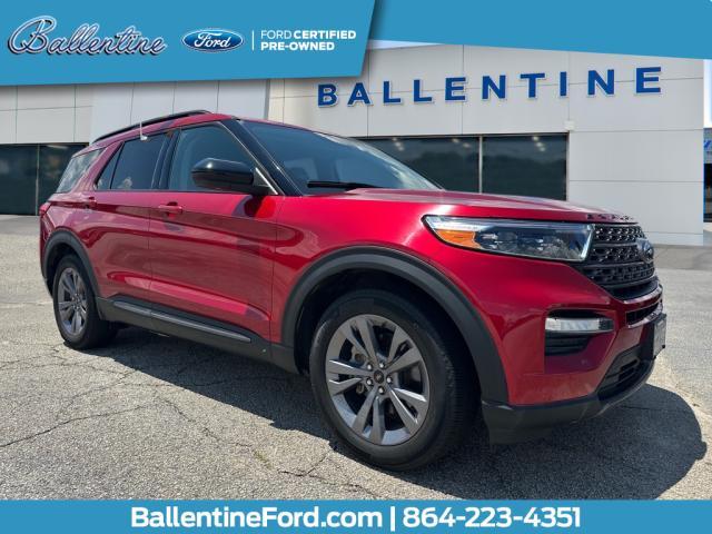 used 2022 Ford Explorer car, priced at $34,980
