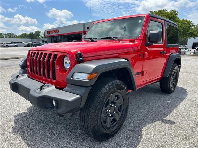 used 2024 Jeep Wrangler car, priced at $33,480