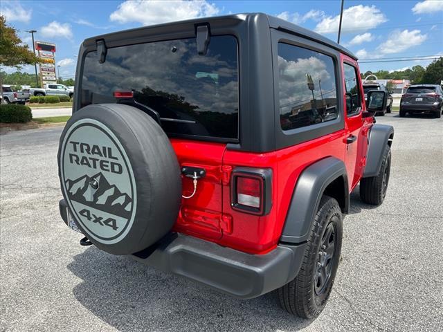 used 2024 Jeep Wrangler car, priced at $33,480
