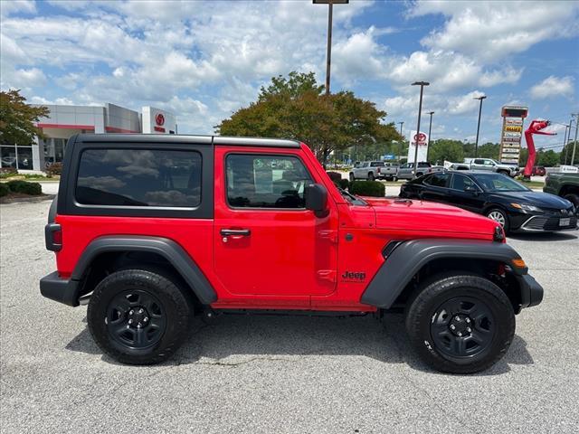 used 2024 Jeep Wrangler car, priced at $33,480